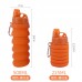 Botella de agua silicón plegable 500ML LJ1005-A