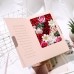 Flores sintéticas con caja en forma de libro de 23.5*15.5*6cm LP123 
