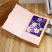 Flores sintéticas con caja en forma de libro de 23.5*15.5*6cm LP123 