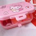 Caja de medicamentos de 6 compartimentos 12*10*3cm (Hello Kitty+Kuromi+Melody+Perro Yu Gui+Serie Pudding Dog) LU5018
