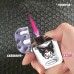 Encendedor con patrón 3D de dibujos animados más ligero (Hello Kitty+Kuromi+Melati+Yugui Dog) LU6213