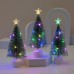 Mini Árbol de Navidad luminoso colorido LED 19*9cm LU6302