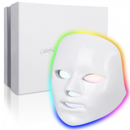 Instrumento de belleza de máscara de luz de colores LED (instrumento de rejuvenecimiento de la piel óptico LED) LU5149