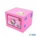 CARTOON alcancía automática que roba dinero (Doraemon+Hello Kitty) con música LU6416