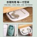 Baño de pies y masaje plegable para el hogar (con soporte para teléfono móvil) LU6445