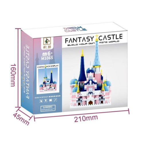 Castle Lego ladrillos (con luces) 14*8*8cm LU6885