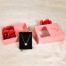 Caja de regalo con collar de rosa de la vida eterna LU6931