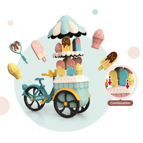 Juguete de triciclo de helados LU779