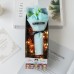 Caja de regalo con ramo de rosas luz LED LU853
