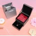 Caja de regalo con rosas ideal para joyería (juego de caja de regalo) CON COLLAR 6897