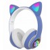 Auriculares luminosos de oreja de gato nuevos con luz LED  STN-28 LY281