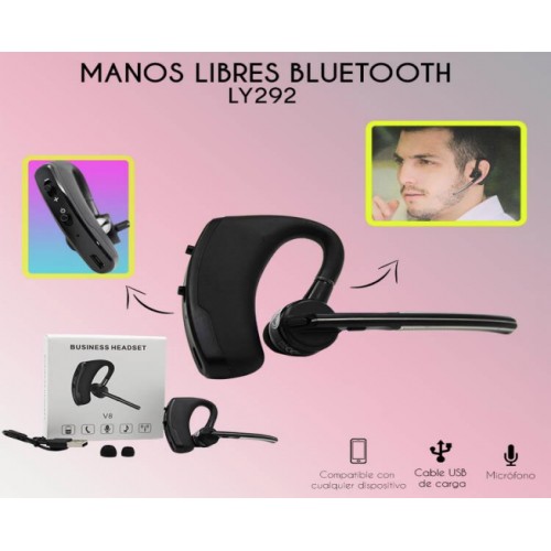Audífonos Manos libres Bluetooth LY292