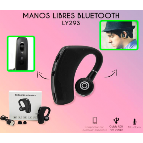 Audífonos Manos libres Bluetooth LY293