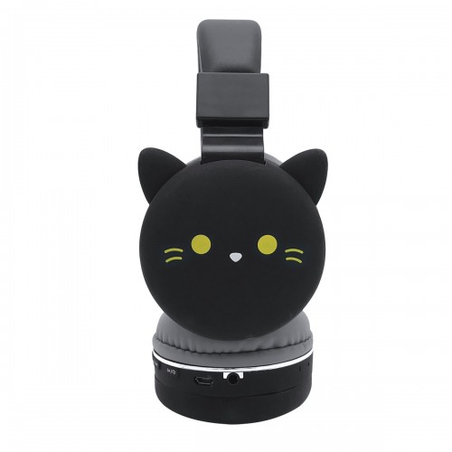 Audífonos de diadema en forma de gato con diferentes colores bluetooth LY349