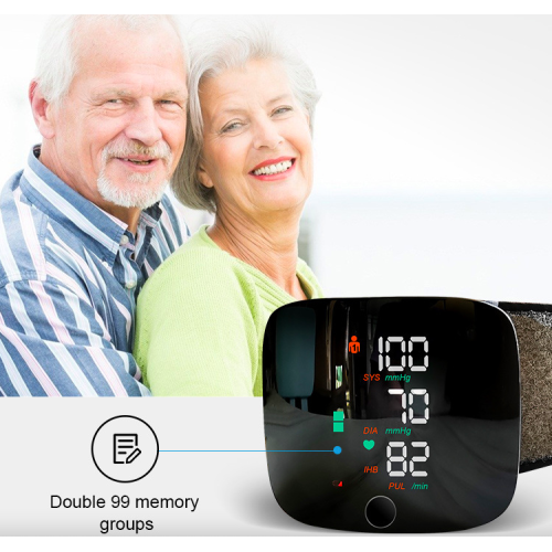 Monitor electrónico de presión arterial con voz en español y botón touch ME-H