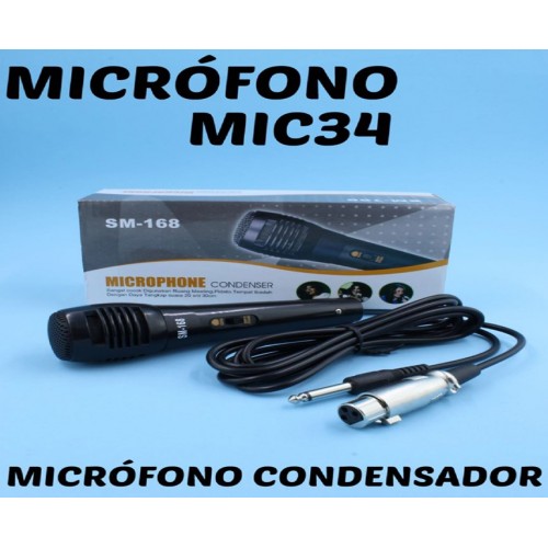 Micrófono condensador MIC34