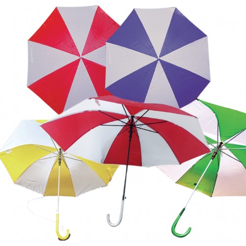 Paraguas bicolor para campañas políticas PARCM03
