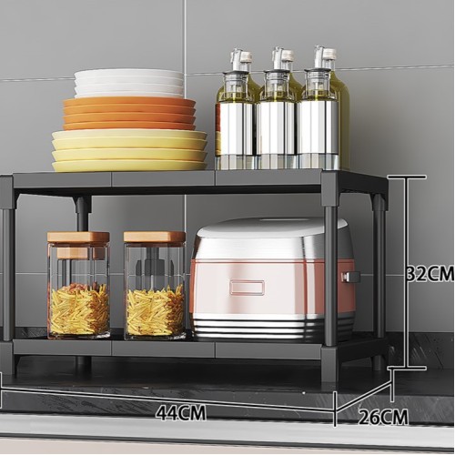 Estante de almacenamiento multifuncional simple para cocina PM12510
