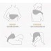 Almohada de masaje hombro, columna cervical, cuello, hombro, cuello, masajeador eléctrico PM3076
