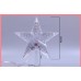 Estrella navideña con luz para punta de pino de navidad SDD127