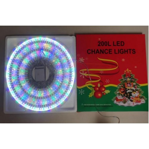 Serie de luces con 200 led, de colores SDD152
