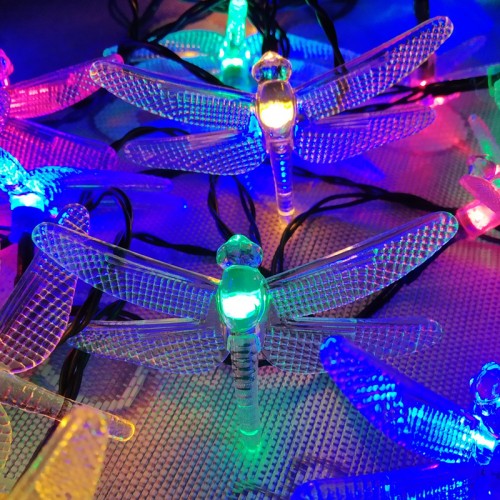 Serie luces led en forma de libélula 6.5M 30 LED SDD179