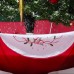 Árbol de Navidad con nieve automática de 140cm TAMANO:95*140CM