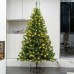Árbol navideño de 210cm con 400 luces y 1100 ramas SDS127