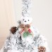 Adorno navideño de oso polar con bufanda 9*7cm SDS425