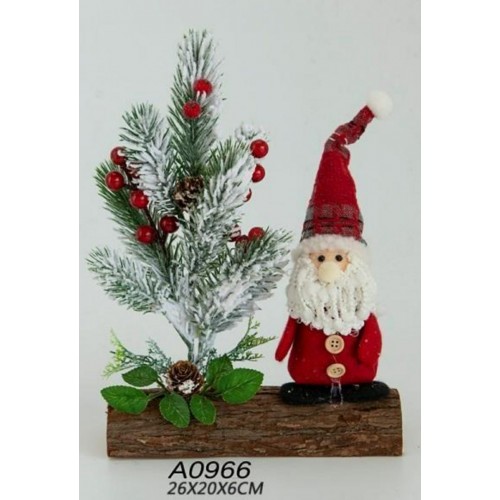 Adorno en santa claus para árbol de Navidad SDS511