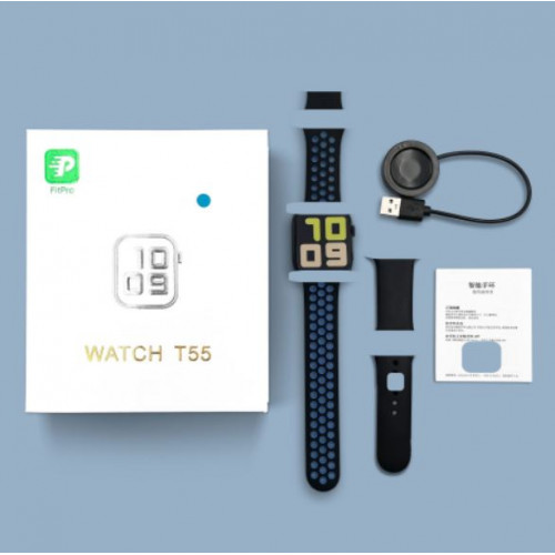 Smart watch T55 reloj inteligente con 2 correas  SW44