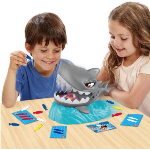Tiburón multifuncional que extrae dientes y muerde los dedos, divertido y divertido juego de mesa para fiestas entre padres e hijos. Crazy Shark