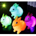 Juguete  forma de conejo con luz TOY563
