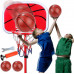 Canasta de baloncesto, con un balón  TOY577