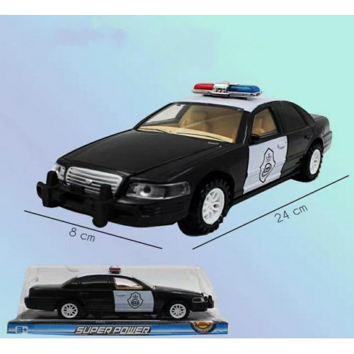 Carro de traición en en forma de carro de policía    TOY604