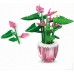 Lego creator, set construcción flor palma rosa 257pz TOY751