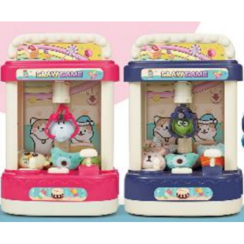 Mini máquina de garra para niños, mini máquina de muñecas con clip, pequeña consola de juegos para el hogar, regalos para niños y niñas 20*18.5*31 WJ-1329