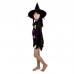 Disfraz infantil de brujita para Halloween de 110cm-140cm 
