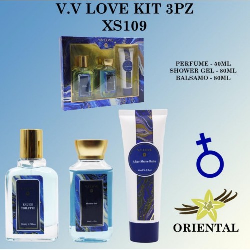 Kit de perfume y loción Paco Rabanne 1 Million 50mI-perfume+80mI shower gel+80ml-after shave XS109