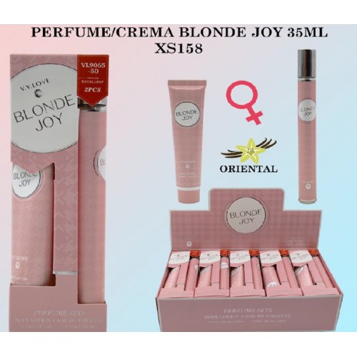 Kit de perfume con crema hidratante Dior Joy XS158