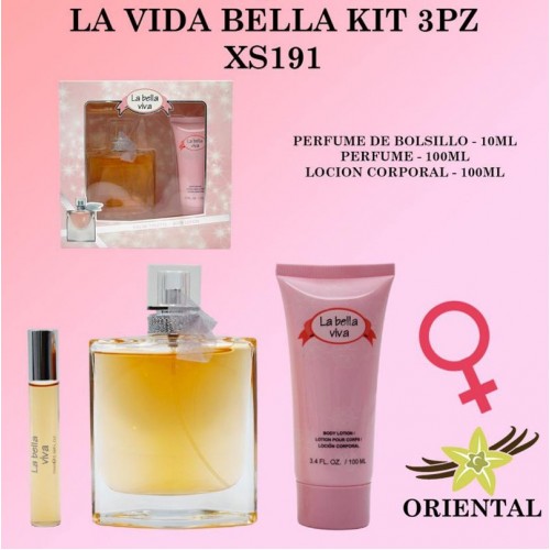 Kit de perfumes La vie est belle absolu by lancome XS191