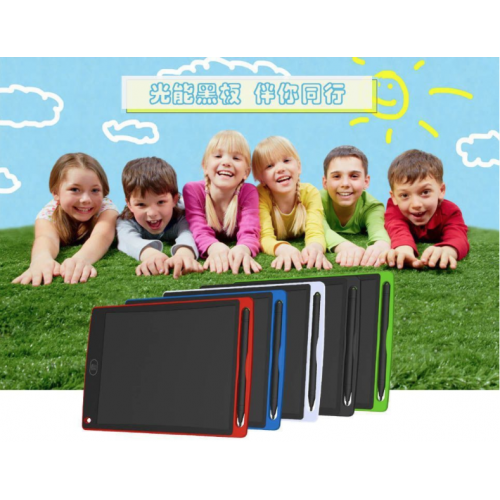Pizarrón ecológico Tablero de escritura y dibujo LCD para niños 8"