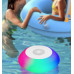 Altavoz inalámbrico RGB, Altavoz flotante para piscina, impermeable con bluetooth para baño