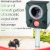 Repelente solar ultrasónico de plagas de animales, repelente de ratas, repelente de animales para exteriores (carga USB impermeable al aire libre) ZH162