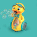 Pato máquina de burbujas con luz y sonido
